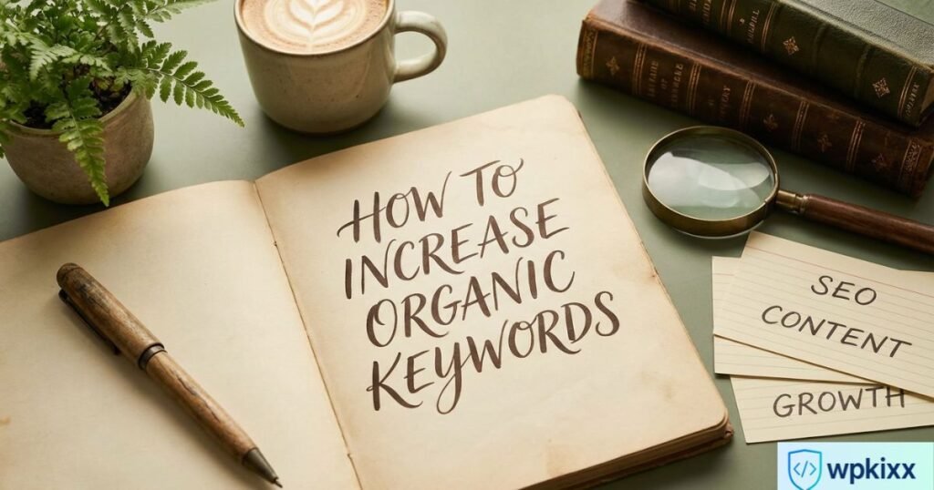 how to increase organic keywords