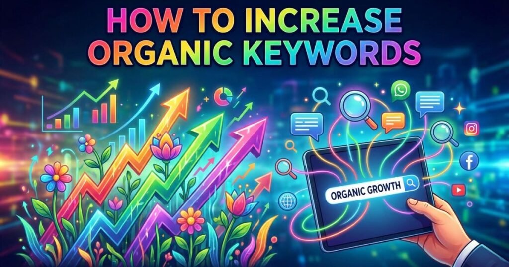 how to increase organic keywords