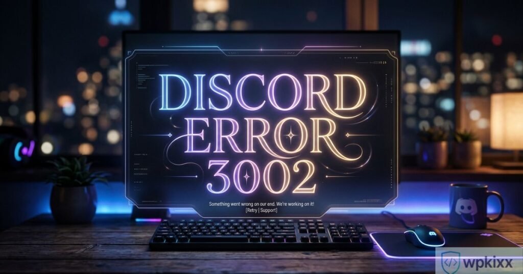 discord error 3002​