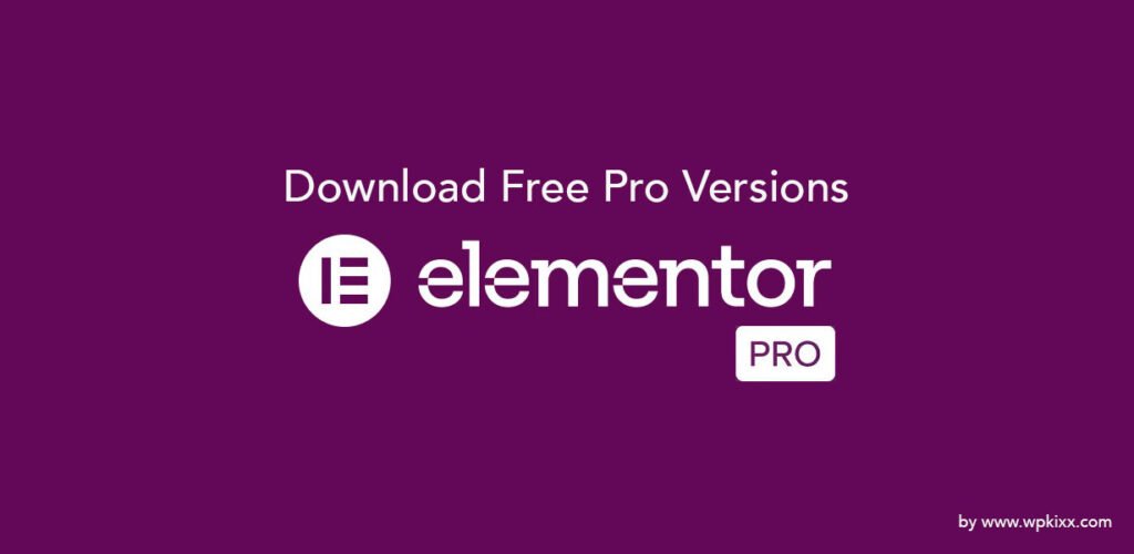 Elementor Pro Free Download