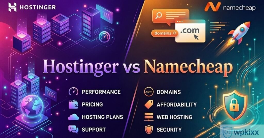 hostinger vs namecheap