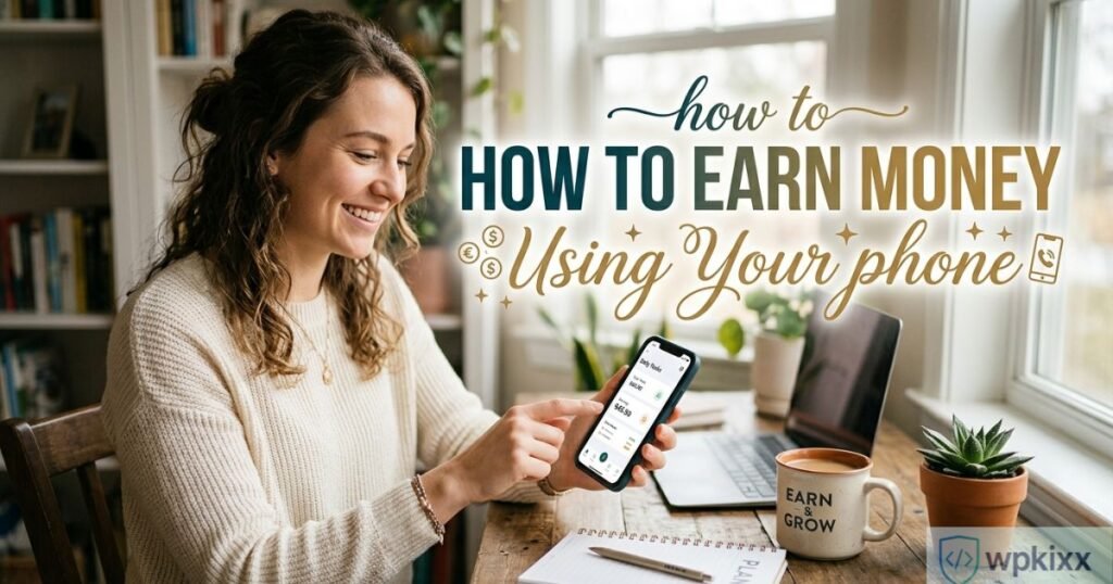 how to earn money using your phone