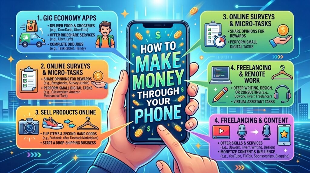 How to Make Money Through Phone