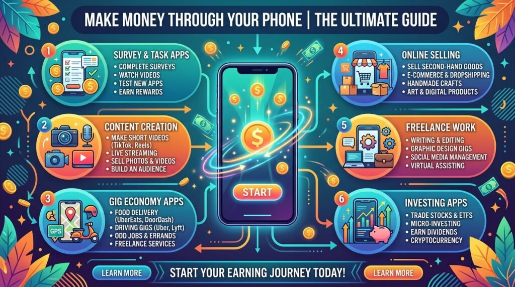 How to Make Money Through Phone