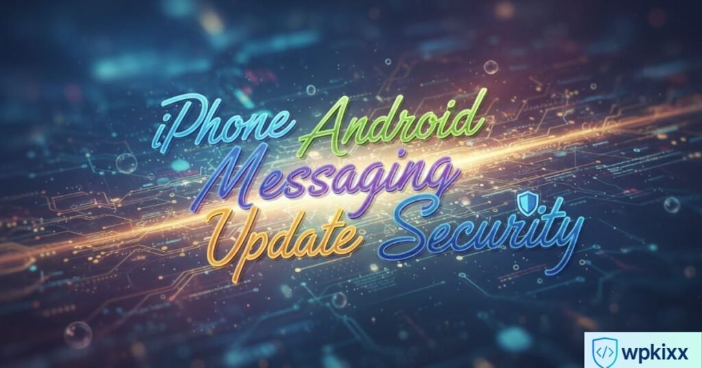 iphone android messaging update security