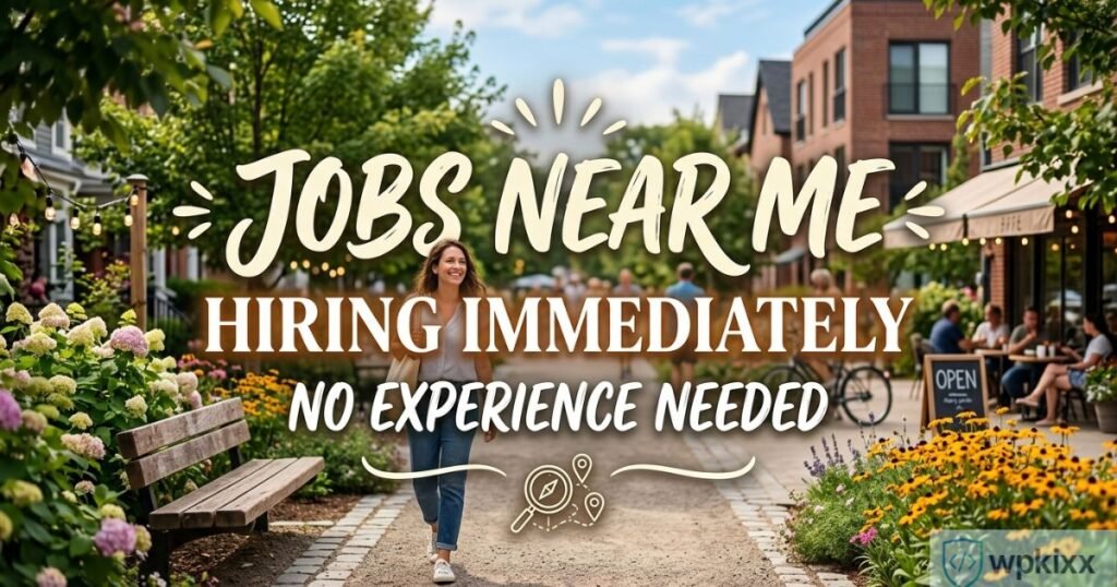 Jobs Near Me Hiring Immediately No Experience Needed