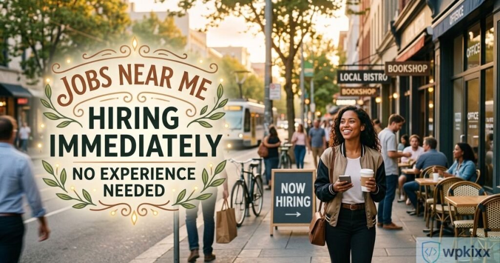 Jobs Near Me Hiring Immediately No Experience Needed