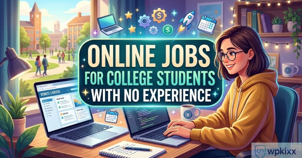 Online Jobs for College Students With No Experience