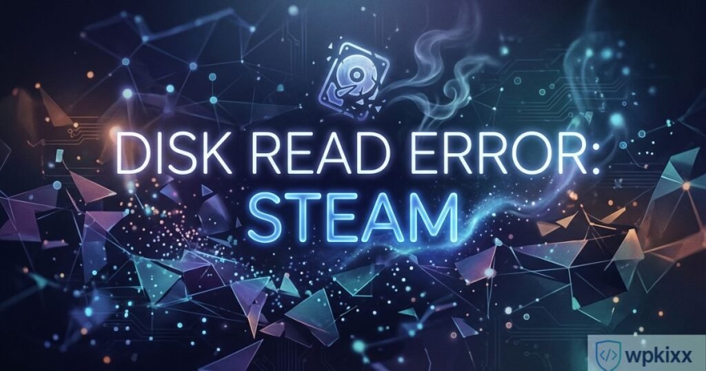 disk read error steam
