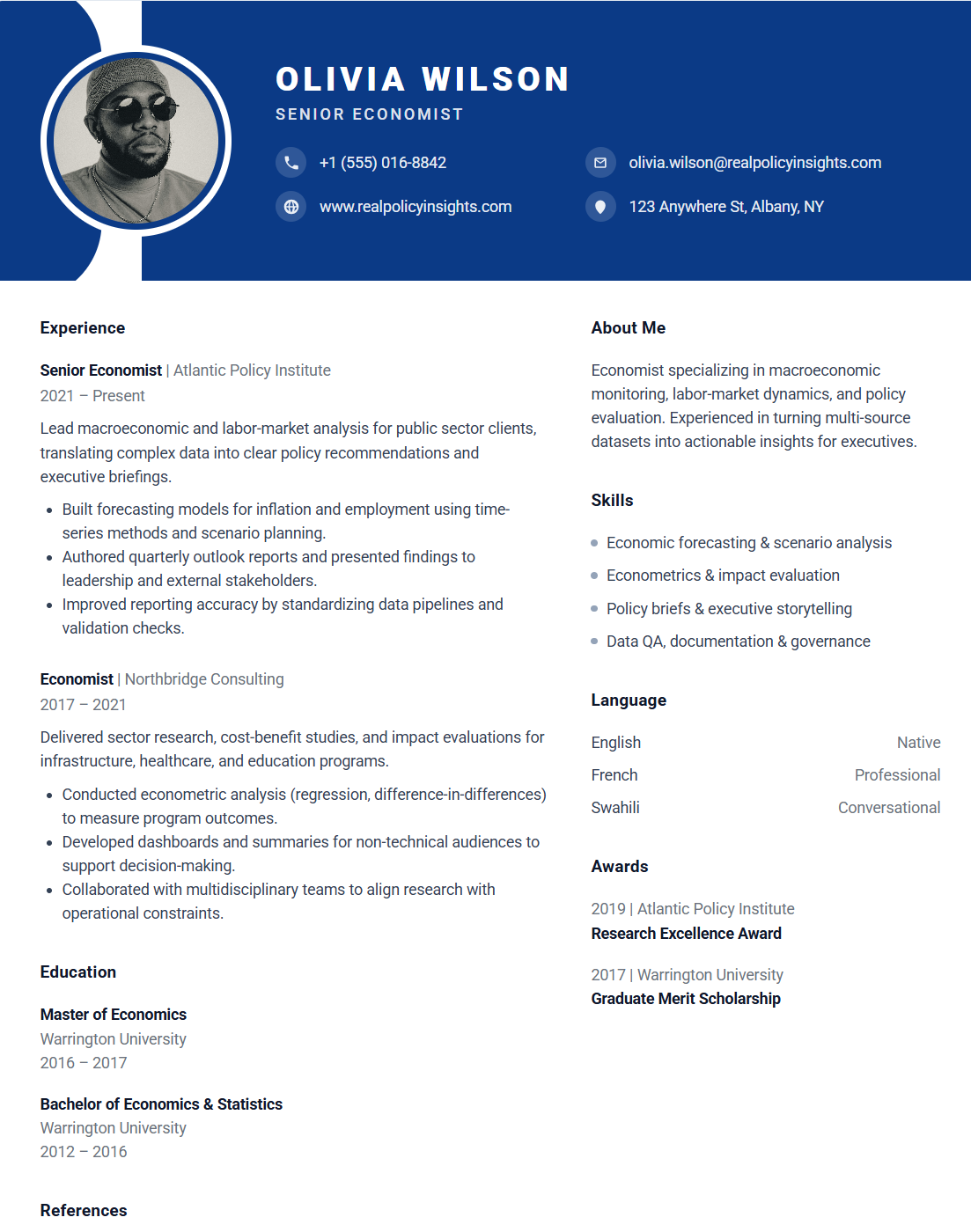 resume builder for free