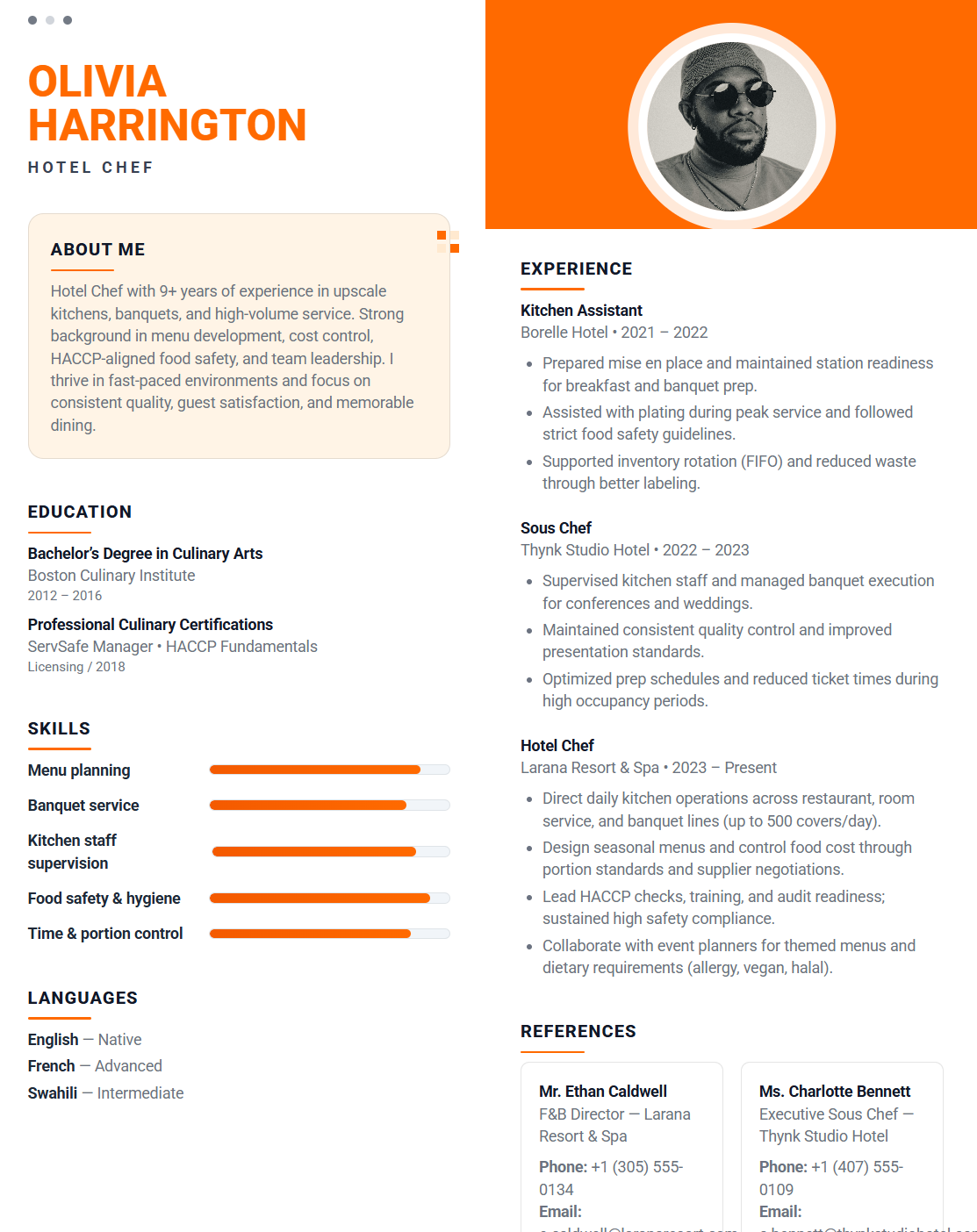 resume builder for free